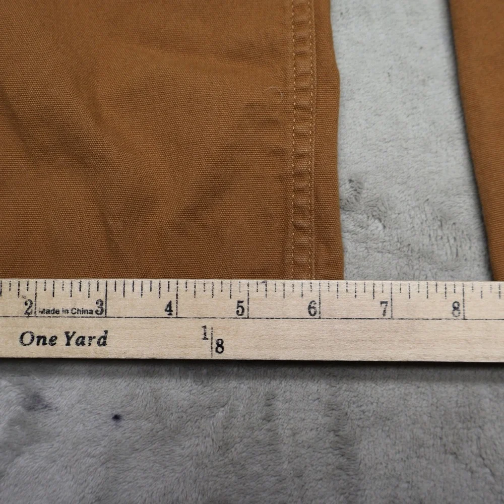 Carhartt Pants Womens 4 Short Brown Essential Ashland Relaxed Fit Workwear 29x30